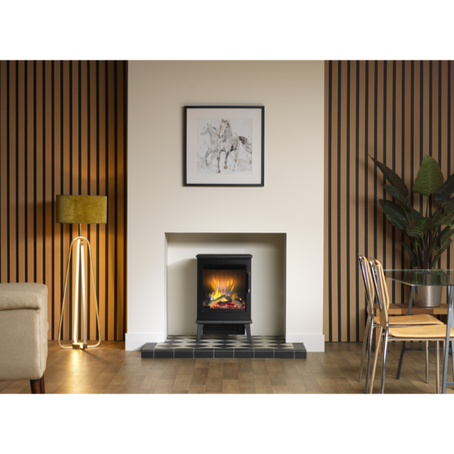 Dimplex Optiflame Southbank Stove, 2kw - Matt Black | STH20 - Image 5