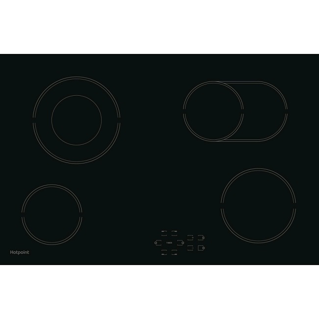 Hotpoint 77cm Ceramic Hob - Black | HR 724 B H Hotpoint 77cm Ceramic Hob - Black | HR 724 B H