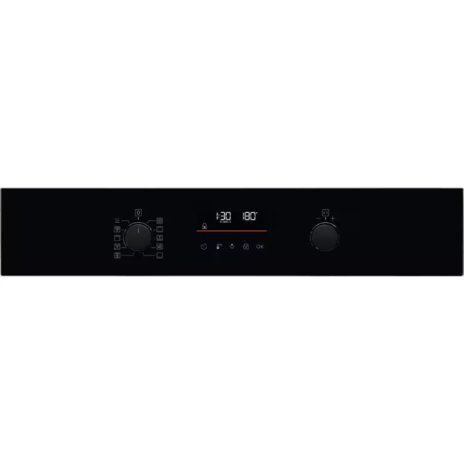 Electrolux 500 SurroundCook Pyrolytic Built-in Single Oven - Black | EOM6P46K - Image 2