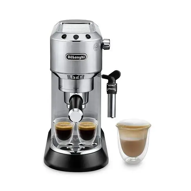Delonghi Dedica Barista Espresso Machine & Cappuccino Maker Bundle Pack | ECKG6820.M - Image 4