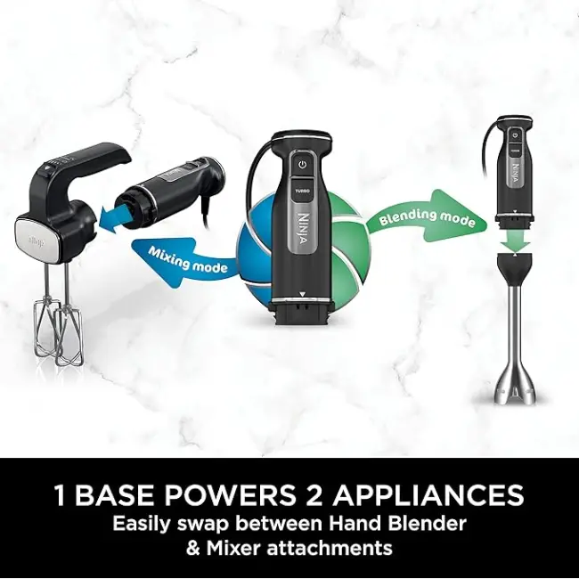 Ninja Foodi 2-In-1 Hand Blender & Mixer | CI090UK - Image 3