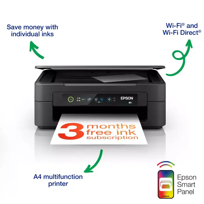 Epson Expression Wireless A4 Multifunction Printer | XP2205 - Image 3