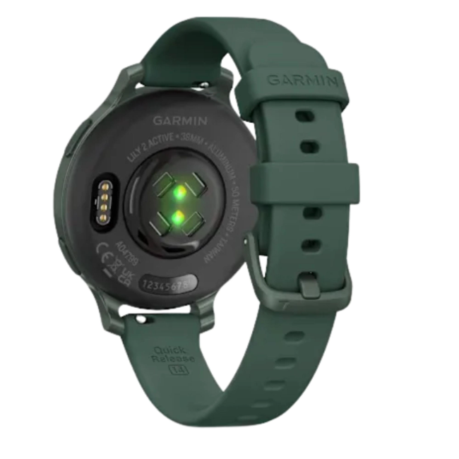 Garmin Lily 2 Active Smart Watch - Jasper Green | 010-02891-02 - Image 8