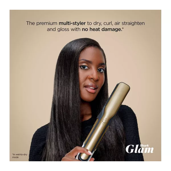 Shark Glam Ceramic Waves & Curls Multi-Styler | Gold | HD6052SUK - Image 3