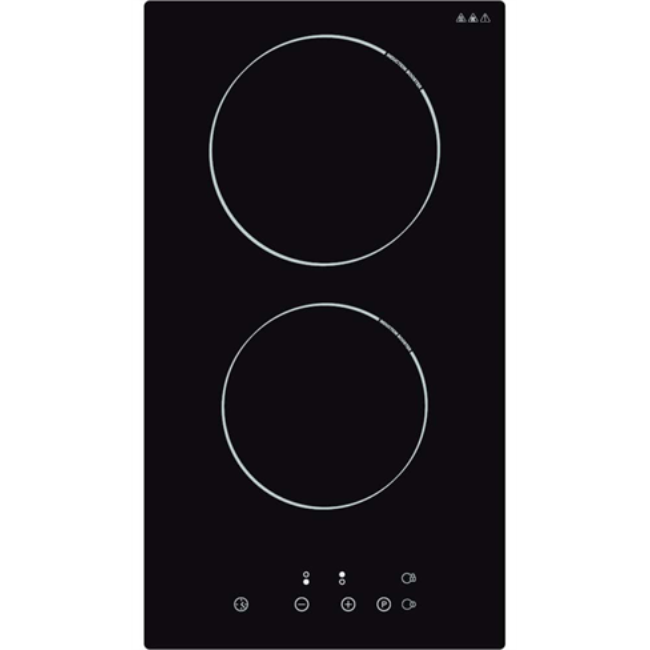 Cata Ceramic Domino Hob 30cm - Black | UBTC30FLCC