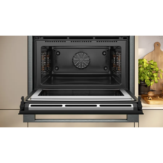Neff N 90 Built-in Compact Oven with Microwave - Graphite-Grey | C24MT73G0B - Image 3