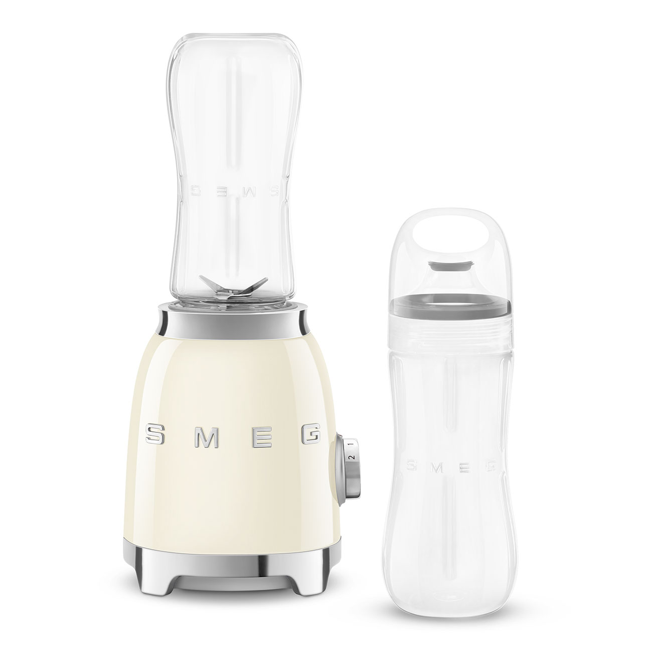 Smeg 50's Style Retro Personal Blender - Cream | PBF01CRUK - Image 2