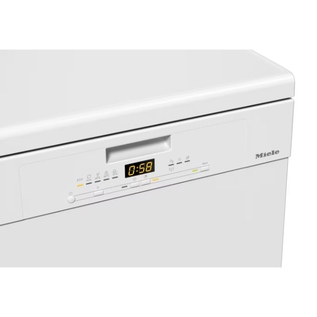Miele Freestanding Dishwasher 14pl - Brilliant White | G5611SCACTIVE - Image 3