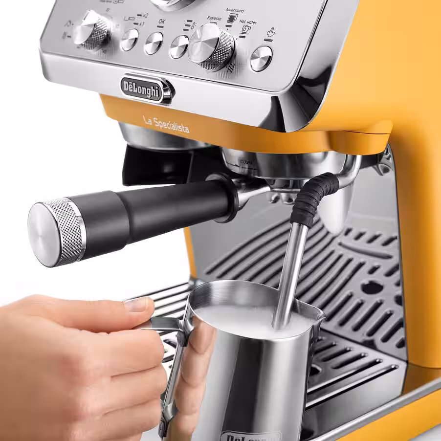 Delonghi La Specialista Bean To Cup Coffee Machine | Yellow | EC9155.YE - Image 4