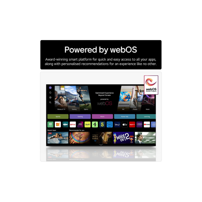 LG 43" QNED 4k Smart TV - Black | 43QNED70A6A.AEK - Image 11