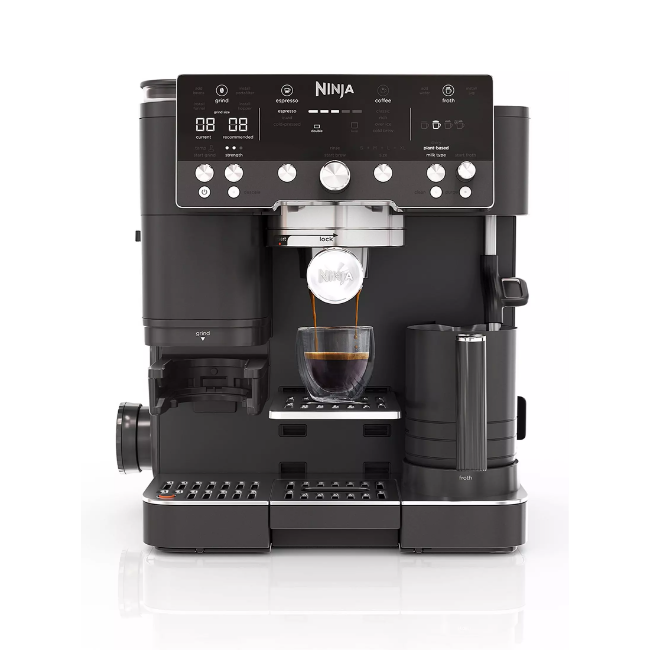 Ninja Luxe Café Premier Espresso Machine | Black | ES601UKBK