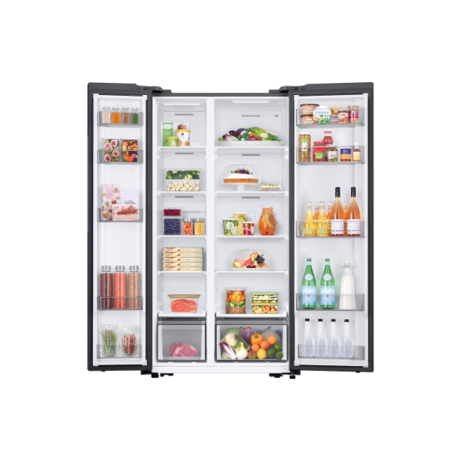 Samsung Series 6 SpaceMax American-Style Smart Fridge Freezer - Gentle Silver Matt | RS57DG400EM9EU - Image 5