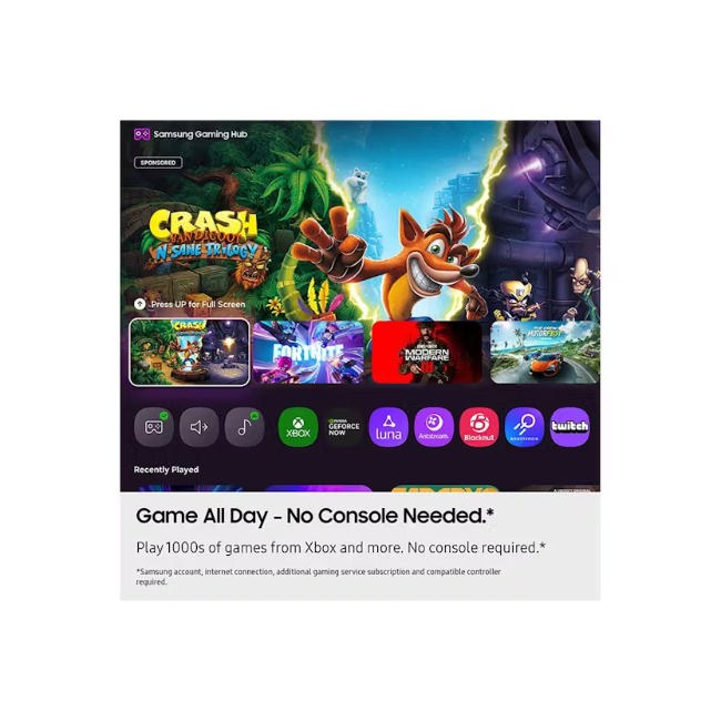 Samsung 55" 4K UHD TV - Black | UE55U8000FKXXU - Image 4