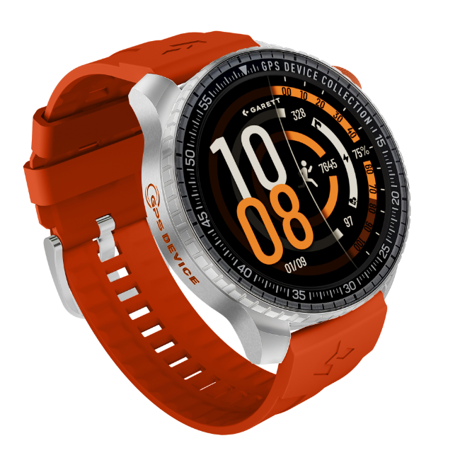 Garret Compass GPS Smartwatch - Silver Steel | COMPASS-SILVR - Image 2
