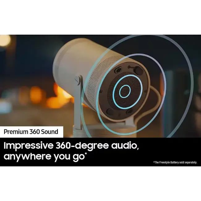 Samsung Freestyle 2nd Gen Portable Smart Projector | Full HD | SP-LFF3CLAXXXU - Image 6