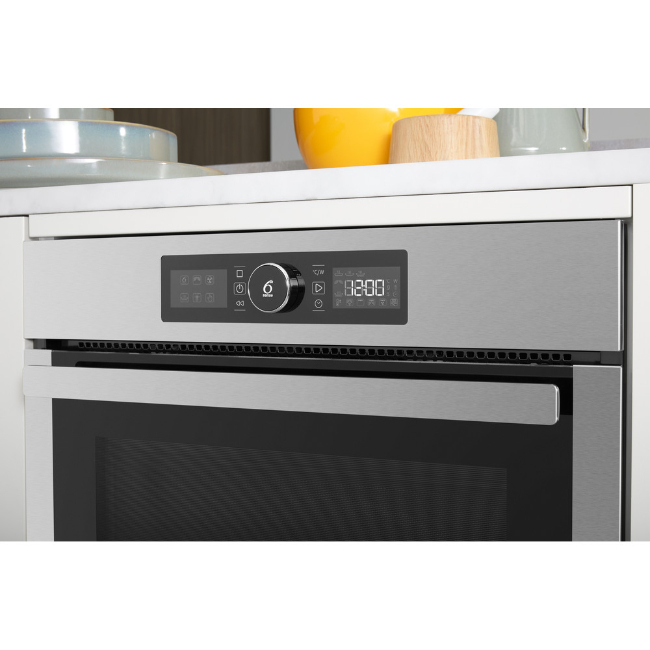 Whirlpool 6th Sense Built-in Microwave Oven in Stainless Steel | AMW 9615/IX UK - Image 5 Whirlpool 6th Sense Built-in Microwave Oven in Stainless Steel | AMW 9615/IX UK - Image 5