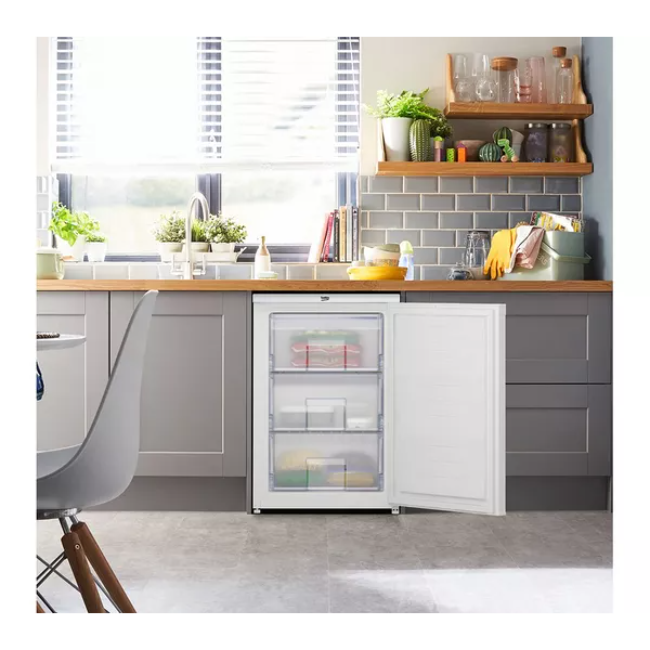 Beko Freestanding Undercounter Frost Free Freezer - White | UFF4584W - Image 5