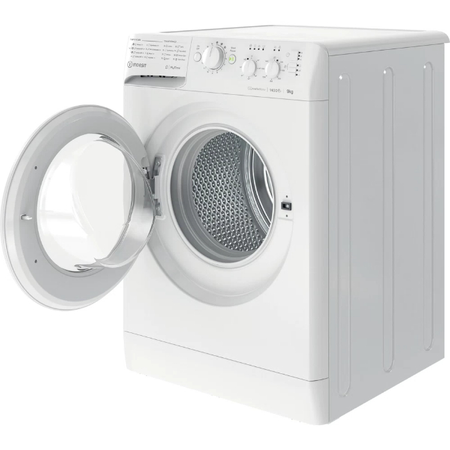 Indesit 9KG 1400 Spin Washing Machine - White | MTWC 91495 W UK N - Image 4