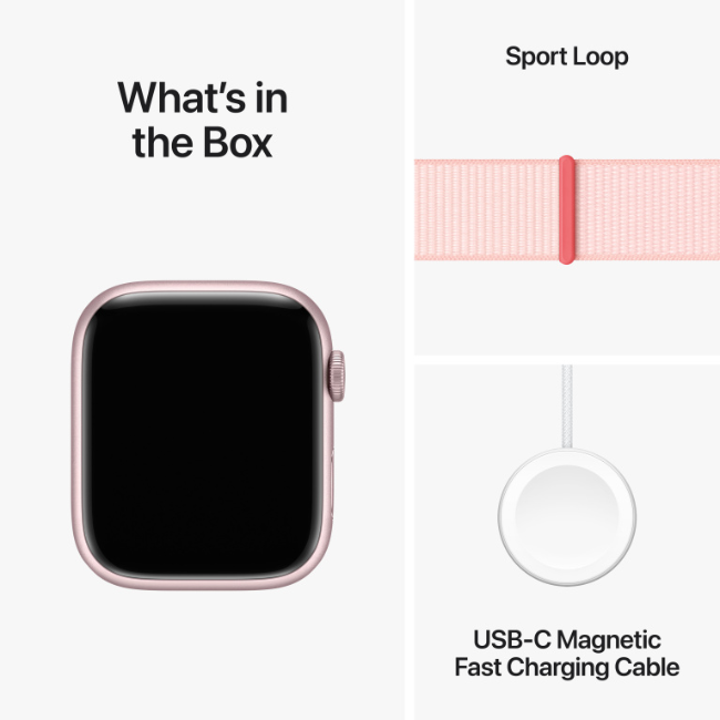 Apple Watch Series 9 45mm - Pink | MR9J3QA-A - Image 4