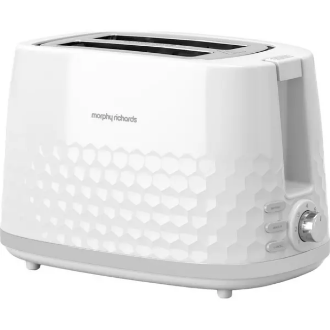 Morphy Richards Hive Slice Toaster White 220034 MOR-220034