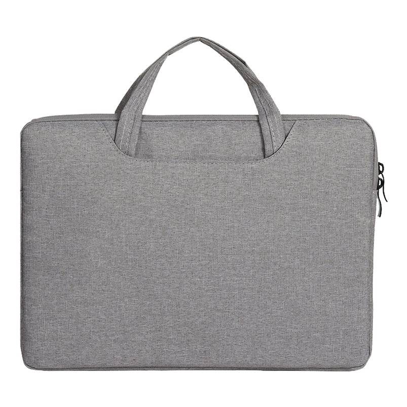 Prevo 15.6" Cushioned Lined Laptop Bag - Light Grey | 871463 - Image 3