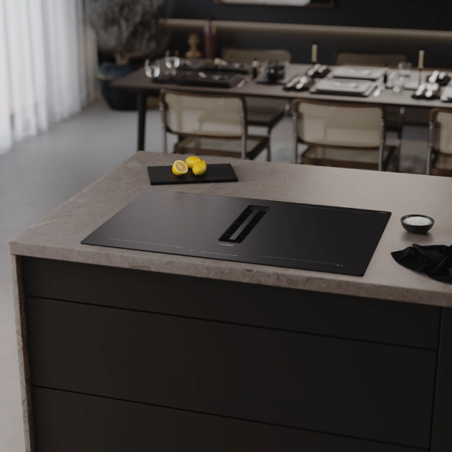 Siemens IQ700 Induction Hob with Integrated Ventilation System - Matt Black | EX81AHL26E - Image 12