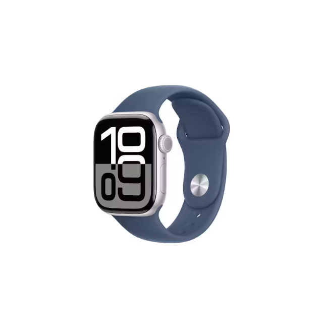 Apple Watch 10 GPS 46mm Small/Med - Silver/Denim | MWWL3QA-A - Image 2