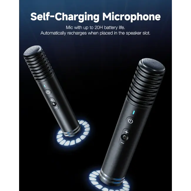 Ikarao Premium Portable Karaoke Machine with HD Lyrics Screen 10.1” | SHELL-S1 - Image 4