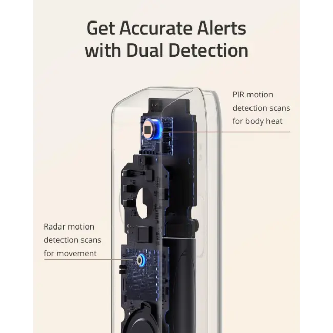 Eufy Video Doorbell 2K Dual Camera | Black | E8213G11 - Image 4 Eufy Video Doorbell 2K Dual Camera | Black | E8213G11 - Image 4