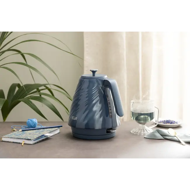 Delonghi Ballerina Seta Kettle | Silk Blue | KBDS3001.BL - Image 5