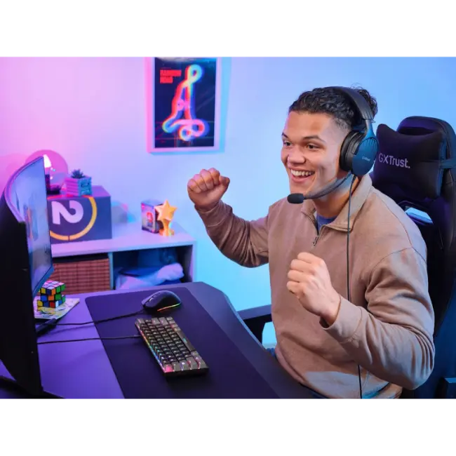 Trust GXT 867 Mini Gaming Keyboard | RGB Illumination | T24886 - Image 9