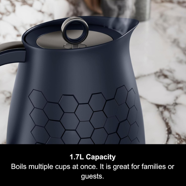 Morphy Richards Cassini 1.7L Jug Kettle | Outer Space Blue | 103021 - Image 6
