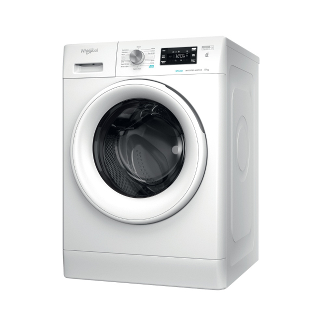 Whirlpool FreshCare+ 8kg 1400 Spin Washing Machine - White | FFB 8458 WV UK N - Image 2