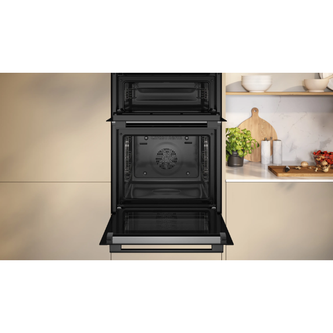 Neff N50 Built-In Double Oven - Black/Graphite | U2ACH7AG7B - Image 4