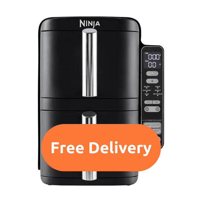 Ninja Double Stack 2 Drawer Air Fryer 7.6L | SL300UK Ninja Double Stack 2 Drawer Air Fryer 7.6L | SL300UK