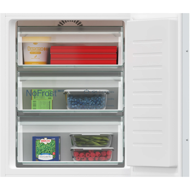 Siemens IQ300 Built-In Fridge-Freezer - White | KI86NVSE0G - Image 3