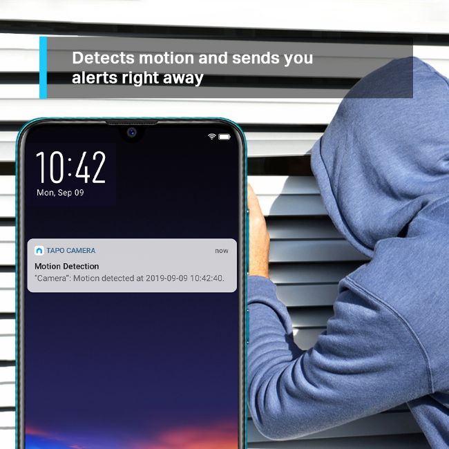 TP-Link Pan/Tilt Home Security Wi-Fi Camera | Tapo C200 - Image 6