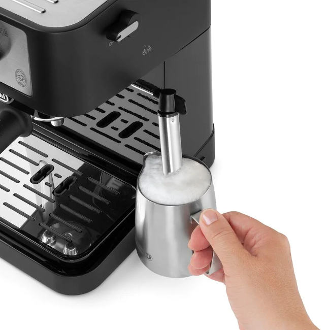 DeLonghi Stilosa Espresso Coffee Machine Black | EC260.BK - Image 3