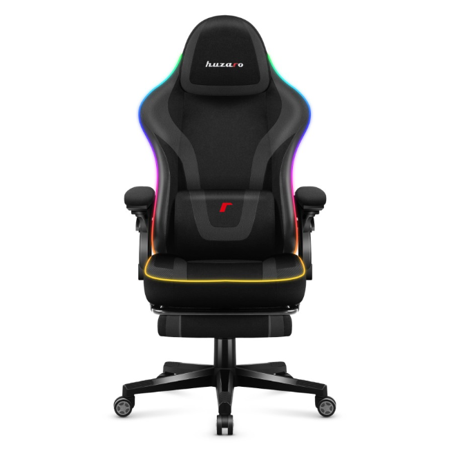 Huzaro Force 4.6 Mesh RGB Smart Gaming Chair - Black | FORCE4.6 - Image 2