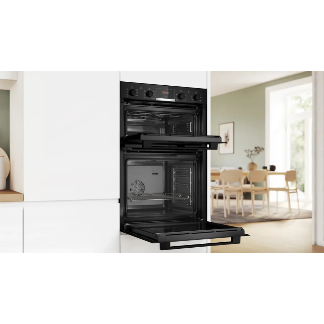 Bosch Series 4 Built-In Double Oven - Black | MBA533BB3B - Image 5