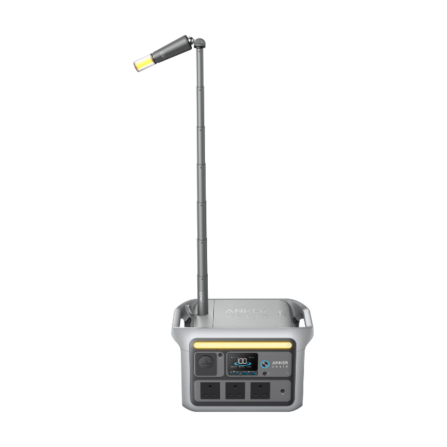 Anker SOLIX C800 Plus Portable Power Station - Grey/Black | A1755211 - Image 6