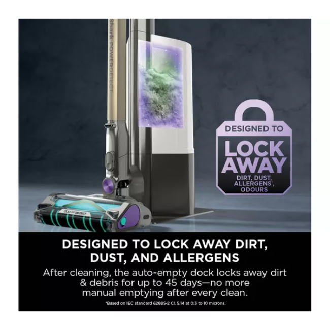 Shark PowerDetect Clean & Empty Cordless Pet Vacuum Cleaner - White/ Java Grey | IP3251UKT - Image 5