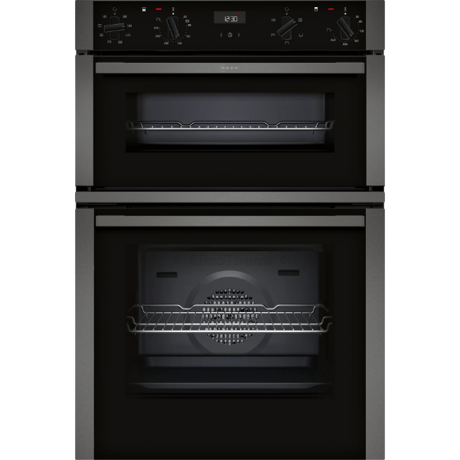 Neff N50 Built-In Double Oven - Graphite-Grey | U1ACE2AG3B