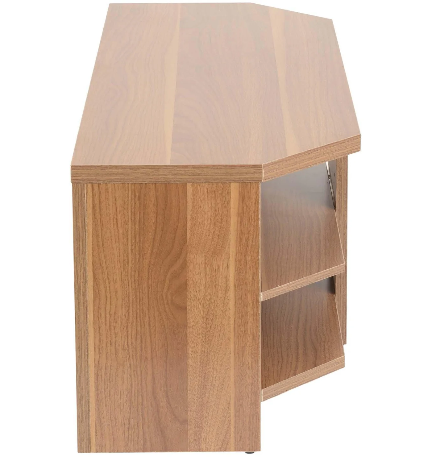 TTAP Memphis 120cm TV Stand - Light Walnut | TVMP1200-WAL - Image 3 TTAP Memphis 120cm TV Stand - Light Walnut | TVMP1200-WAL - Image 3