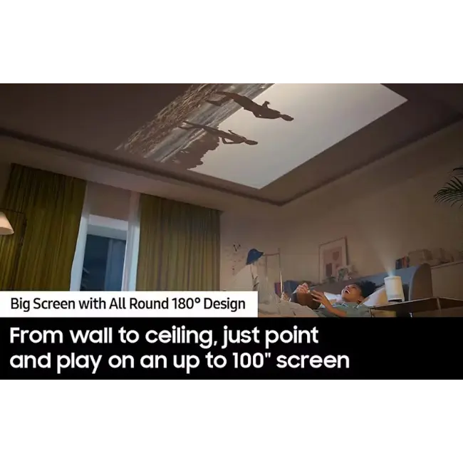 Samsung Freestyle 2nd Gen Portable Smart Projector | Full HD | SP-LFF3CLAXXXU - Image 8