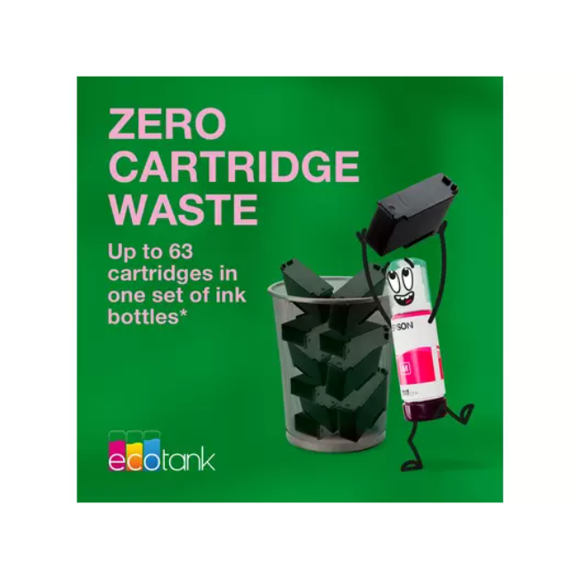 Epson EcoTank A4 Multifunction Wi-Fi Ink Tank Printer - White and Grey | ET5150 - Image 9