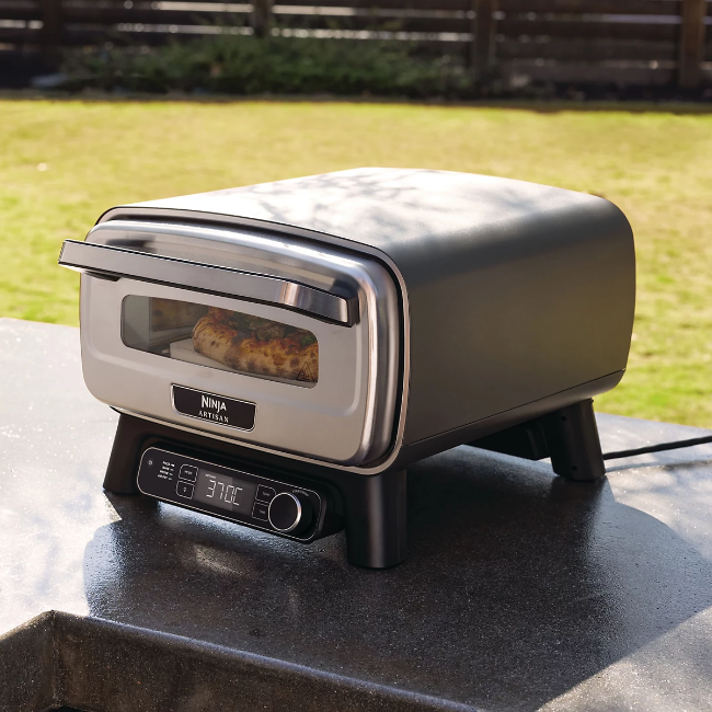 Ninja Artisan Electric Outdoor Pizza Oven & Air Fryer - Grey | MO201UK - Image 7