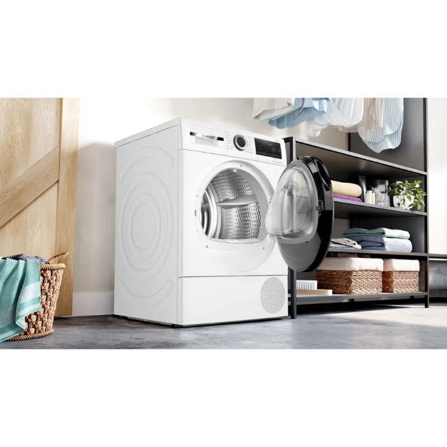 Bosch Series 6 Heat Pump Tumble Dryer - White | WQG24500GB - Image 8 Bosch Series 6 Heat Pump Tumble Dryer - White | WQG24500GB - Image 8