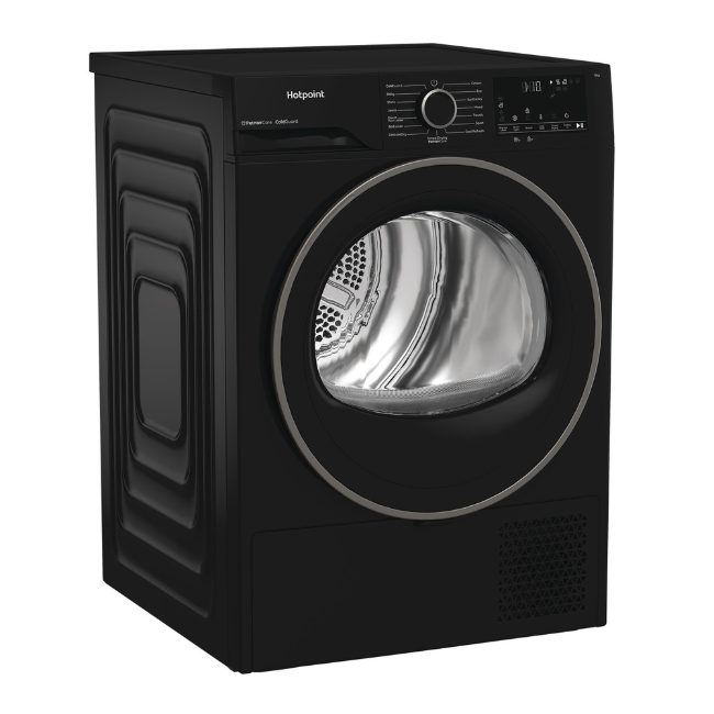 Hotpoint Freestanding Heat Pump Tumble Dryer - Black | HHDD90BBIRE - Image 2