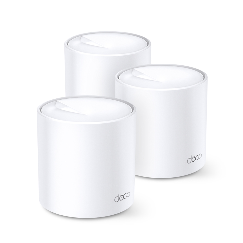 TP-Link AX1800 Whole Home Mesh Wi-Fi 6 System 3-Pack | TL-DECOX203PK TP-Link AX1800 Whole Home Mesh Wi-Fi 6 System 3-Pack | TL-DECOX203PK
